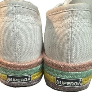 Superga platform sneakers. Gently used.